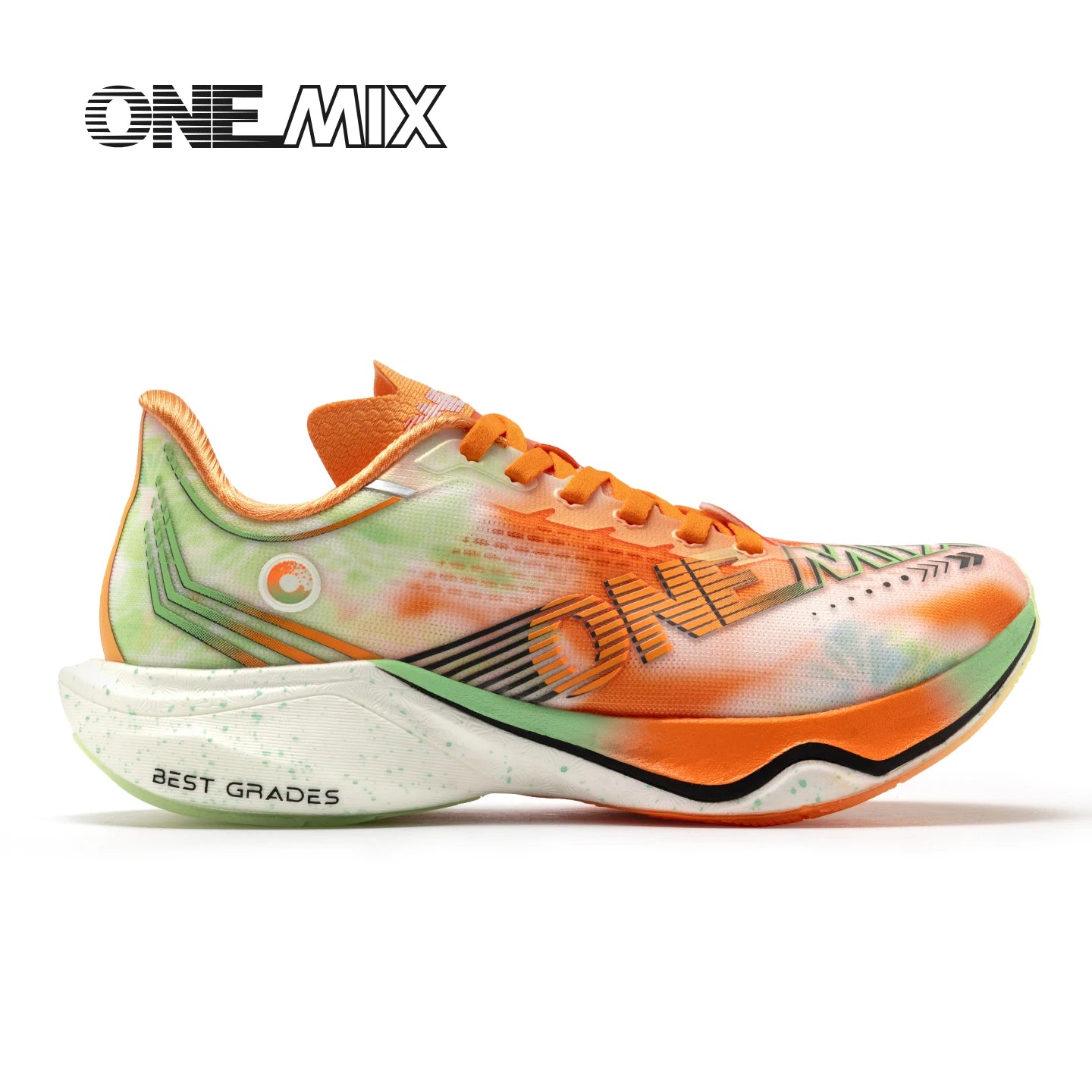 ONEMIX-Nylon Carbon Board Marathon Running Racing Shoes, Professional Stable Support, Shock-relief, Ultra-light Rebound Sneaker