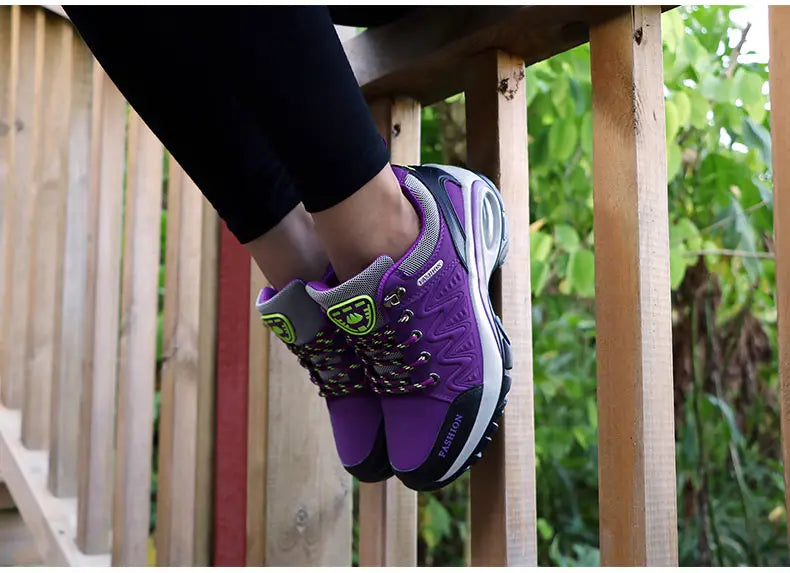 Scarpe sportive da donna, sneakers con plateau, scarpe alla moda per attività all’aperto e escursionismo, scarpe casual antiscivolo, scarpe da corsa basse, calzature da donna