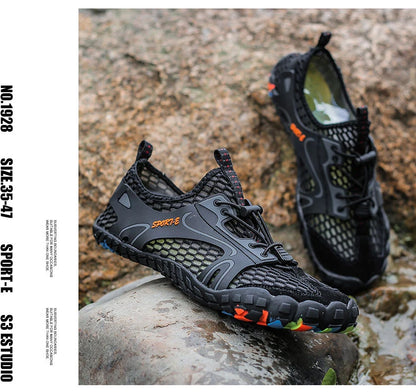 Water Shoes For Men Trekking Hiking Shoes Drainage Beach Aqua Shoe Quick Dry Swim Barefoot Sandal Diving Fishing Surfing Sneaker