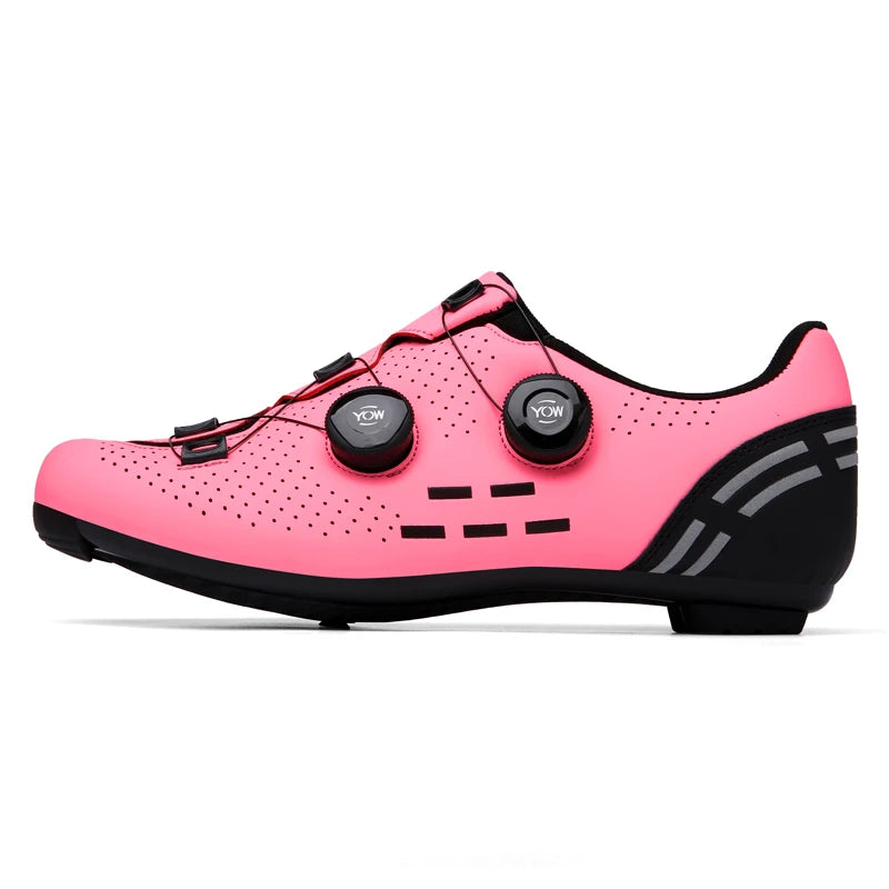 Sapatos de ciclismo para homem: sapatos profissionais de BTT e SPD; sapatos de corrida de montanha; sapatos de ciclismo de estrada SPD para mulher