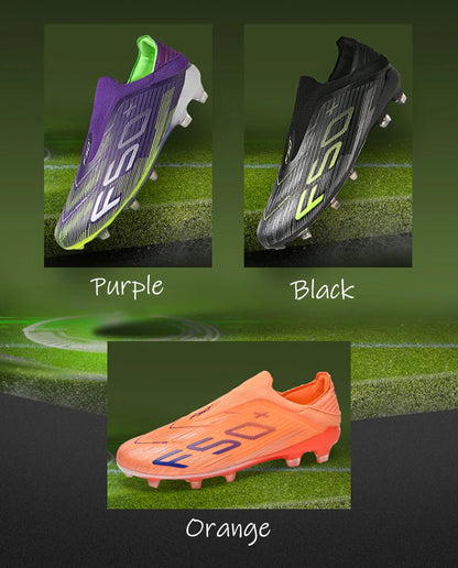 New Men’s Soccer Shoes Outdoor Anti-Slip Youth Sports Shoes Ultralight Turf Comfortable Football Boots