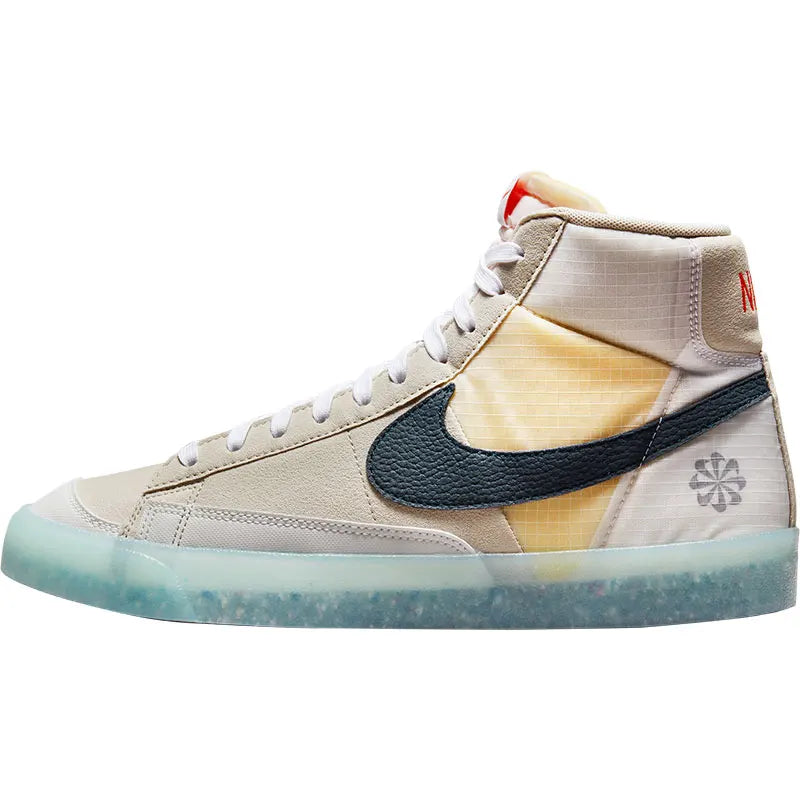 Nike Genuine Blazer Men's and Women's High Top Jelly Bottom Classic Board Shoes DH4505-200