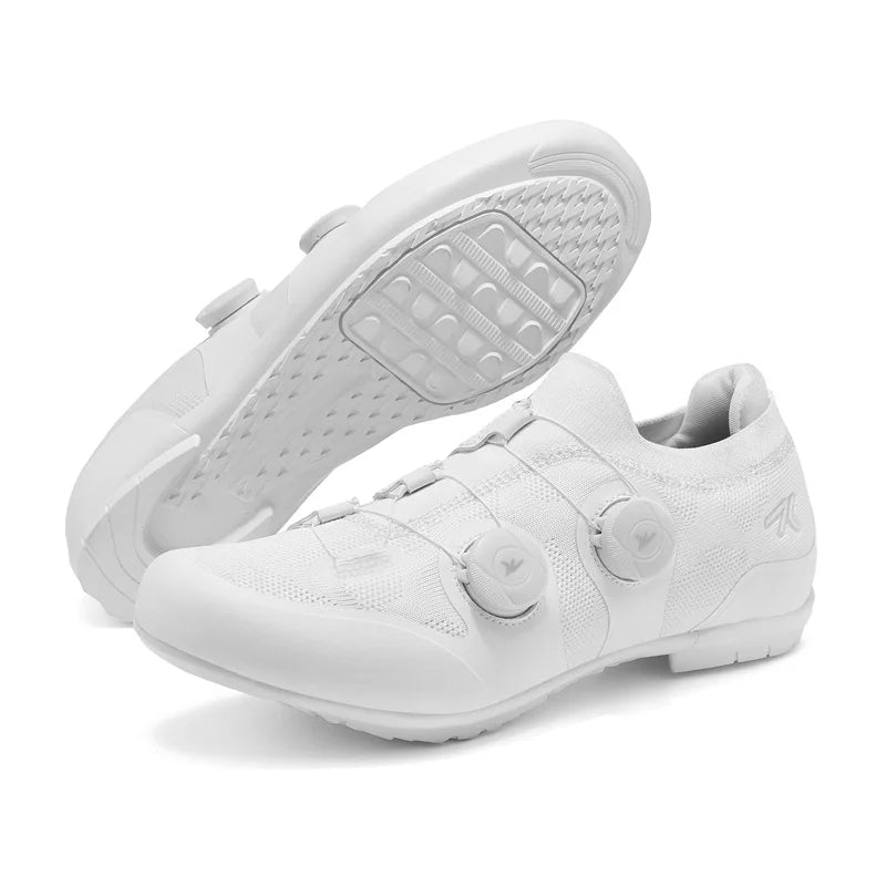 Men Mtb Cycling Shoes New Women Pink Self-Locking Cleats Speed Road Bicycle Shoes Flat Trail Racing SPD Mountain Bike Sneakers