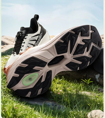 ONEMIX Trail Running Shoes Non-Slip Lightweight Sport Shoes Breathable Durable Hiking Male Athletic Anti-Slippery Men's Sneakers