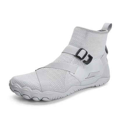 Sapatilhas aquáticas unissexo de cano alto para desporto ao ar livre, caminhada, travessias na água, natação, praia, fitness, mergulho e surf, estilo barefoot