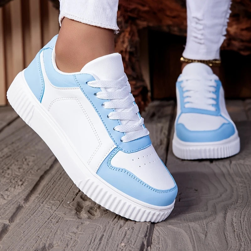 Damenschuhe Herren-Freizeitschuhe, vulkanisierte Schnürschuhe, Damen-Sneaker, rutschfest, leicht, bequem, Unisex-Sportschuhe