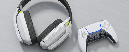 Casque de jeu sans fil BINNUNE BW06 2,4 GHz avec micro pour PS5 PS4 PC Mac Playstation, casque de jeu Bluetooth avec microphone