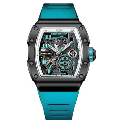 New Fashion Men Mechanical Automatic Wristwatch Pagani Design Richard Similar Hand Silicone Band Sport Watches Relogio Masculino