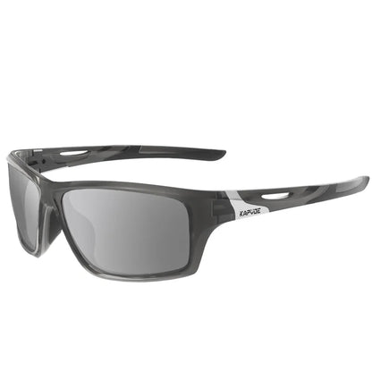 Occhiali da sole polarizzati Kapvoe da uomo alla moda, occhiali da ciclismo, occhiali UV400 per uomo e donna, occhiali da sole per guida, arrampicata e sport all’aperto