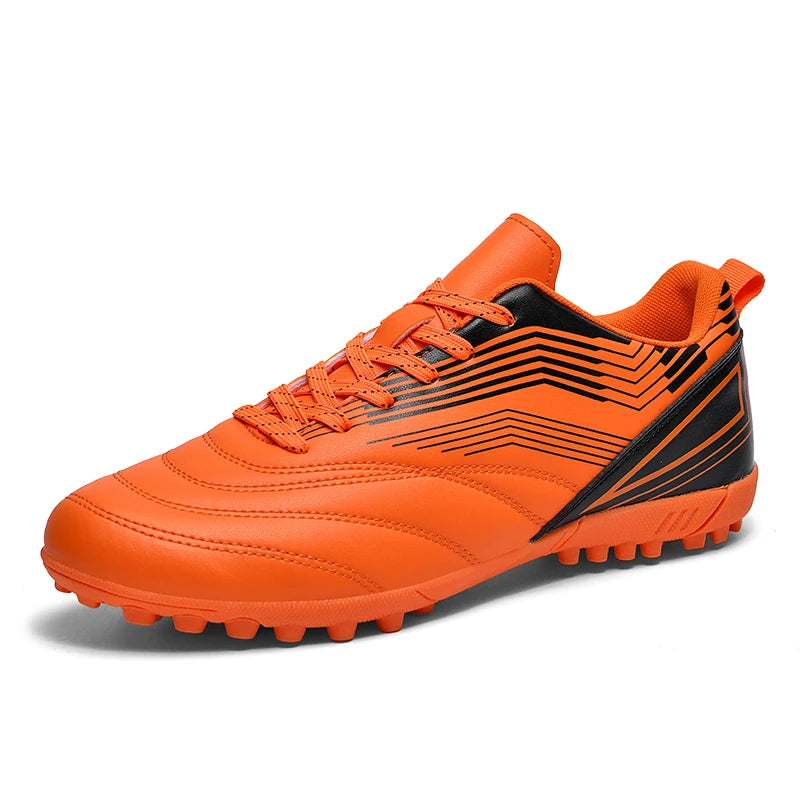 Crampons de Football unisexes pour jeunes, chaussures de Football légères TF pour les matchs d'entraînement, poignée améliorée, confort, conception Durable