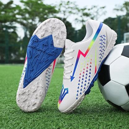 High Quality Men's Soccer Shoes for Society, Ultralight Turf Soccer Cleats Sneakers, Training Football Boots Chuteira Campo Sizes 35-45