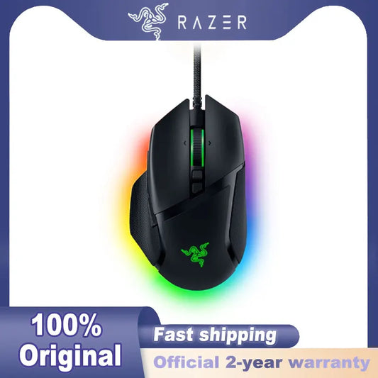 NEW 100% Original Razer Basilisk V3 Wired Gaming Mouse Gamer 26000 DPI Optical Sensor E-sports With RGB Lighting For PC Laptop