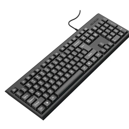 Tastiera gaming RGB cablata USB a 104 tasti, cavo da 1.3M, tastiera a membrana con sensazione meccanica per PC, laptop, Windows e IOS