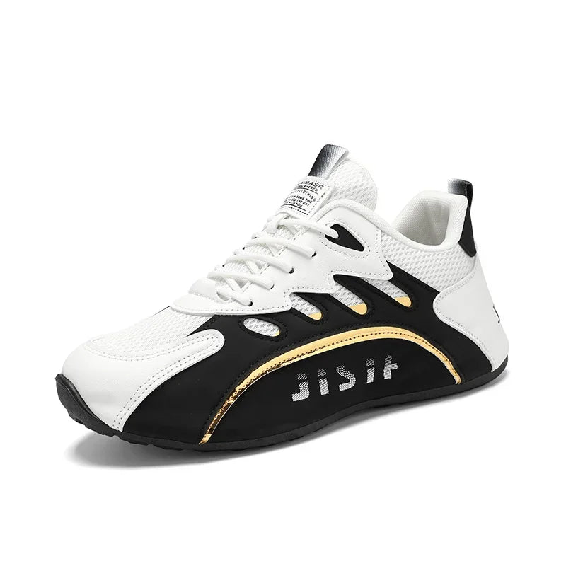 Fashionable Large Size Men's Sports Shoes Mesh Upper Breathable Comfortable Casual Sneakers Trendy Men's Footwear from China