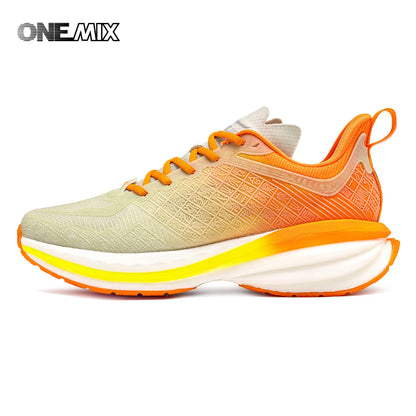 ONEMIX Pantofi sport chinezești Pantofi de alergare noi pentru bărbați, cu amortizare, antiderapant, respirabili, ușori, pentru exterior, pantofi sport pentru femei