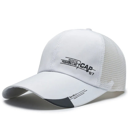 Mens Summer Quick Dried Korean Casual Breathable Mesh Fisherman Hat