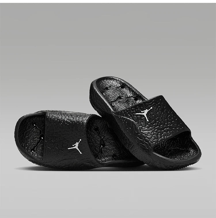 Chinelos de Banho Nike Genuine Jordan para Homem com Textura Rachada HQ2163-001