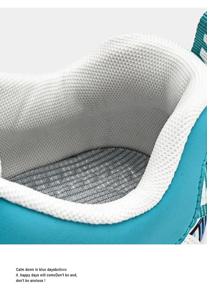 Scarpe da skateboard da uomo, sneakers estive, in pelle, casual, alla moda, per attività all'aperto, corsa, sport, escursionismo, tennis, con zeppa, di marca, di lusso