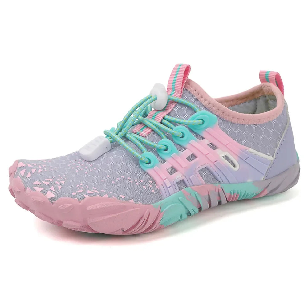 12 Farben Wasserschuhe für Kinder, Sommer, Strand, Five Fingers, Barfuß, Schwimmen, Aqua-Schuhe, schnell trocknend, Meer, Fluss, Kindersneaker