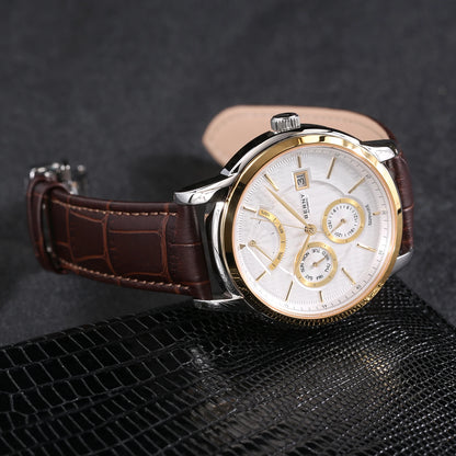 BERNY Luxury Automatic Mechanical Watch for Men Calendar Sapphire MIYOTA 9110 Dress Business Wristwatch High-end Men's Watches