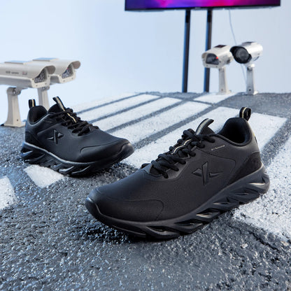 Buty do biegania Xtep dla mężczyzn – zimowe, uliczne, codzienne buty sportowe dla mężczyzn, odporne na zużycie, z amortyzacją i wsparciem, trampki 879419110080