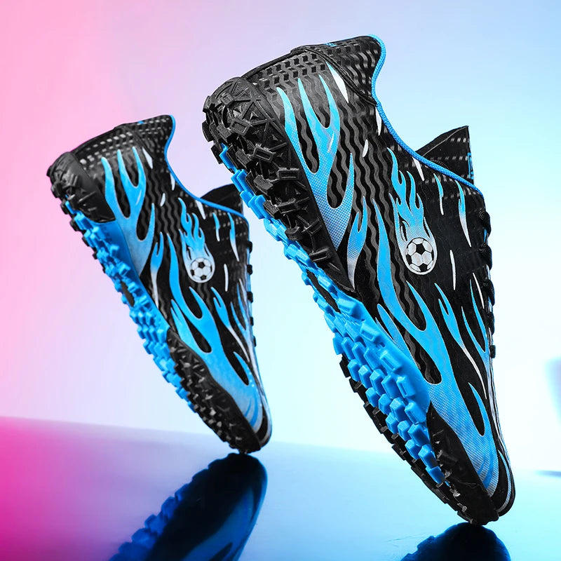 Chaussures de football pour étudiants, chaussures de sport professionnelles pour entraînement sur gazon, antidérapantes, respirantes et confortables pour le football en salle