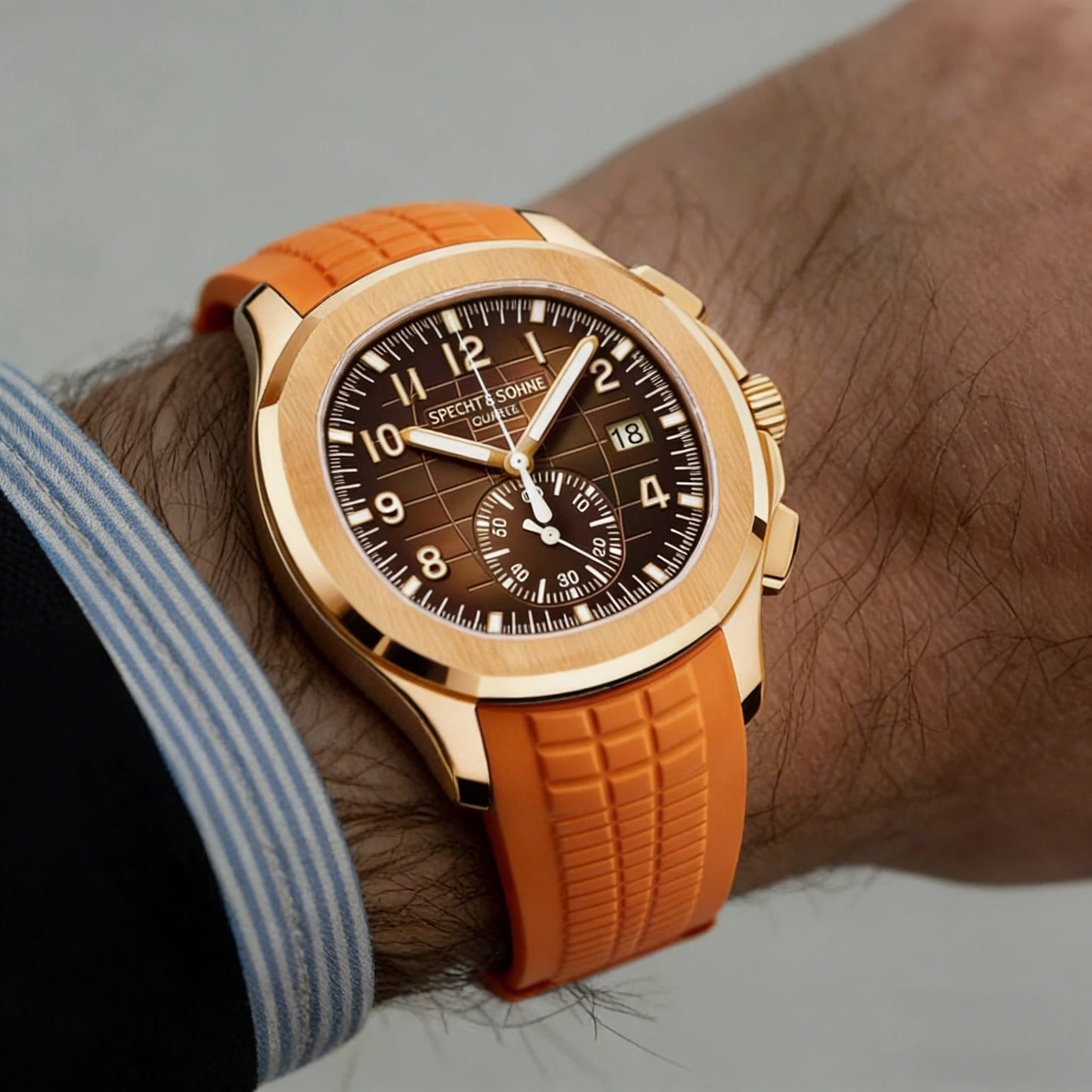2026 High Quality Men's Watches Luxury Brand Japan VD53 Chronograph Sports Classic 5167 Quartz Watch Stainless Steel Waterproof