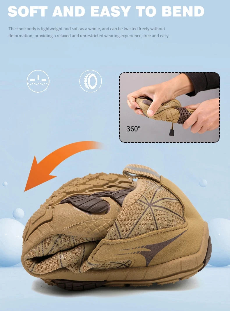 Herren-Watschuhe, Barfuß-Schuhe, schnell trocknende Strandschuhe, Outdoor-Schuhe, rutschfeste Schuhe, Schwimmschuhe für Stromströmungen, Tauchschuhe, Damenschuhe für Wassersport