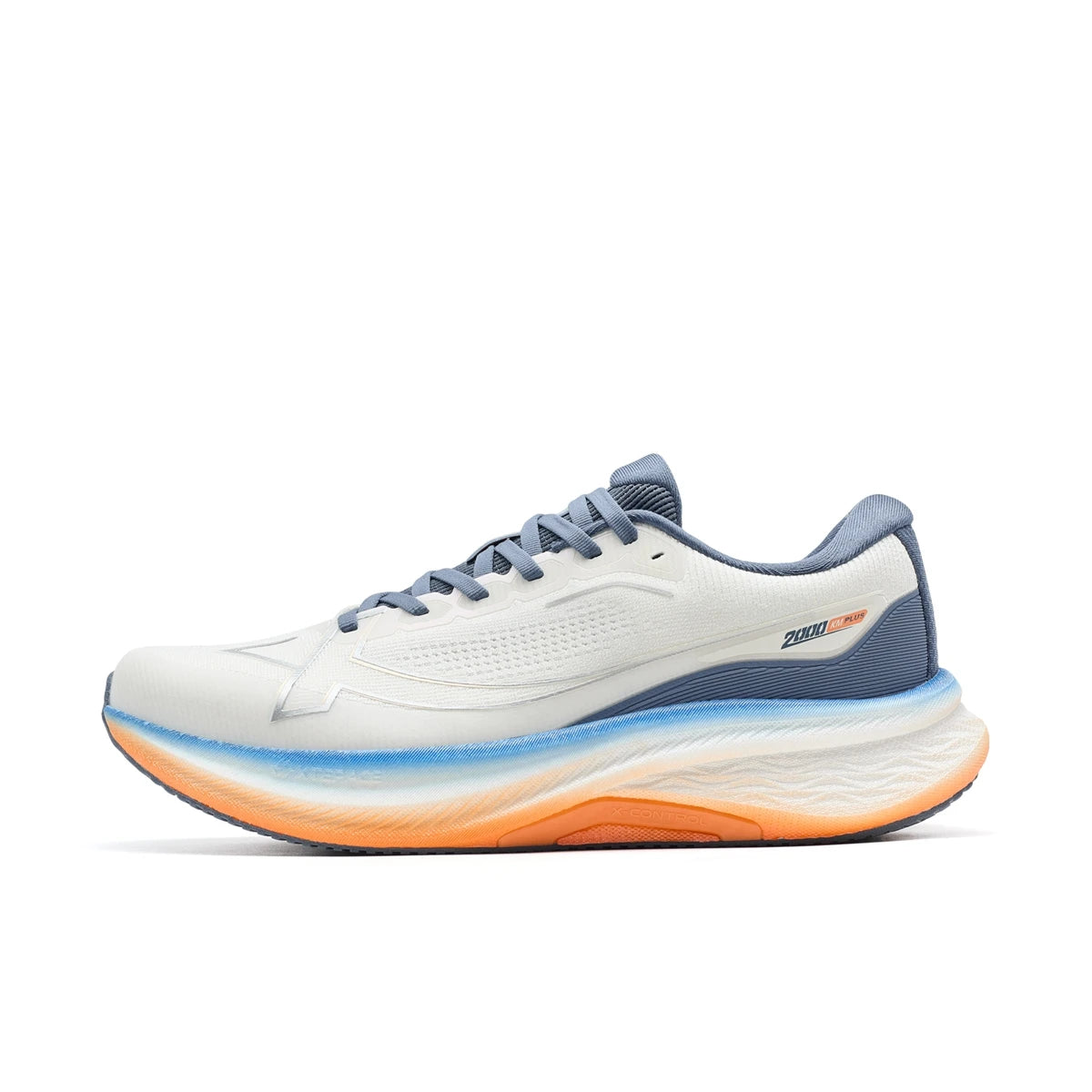 Xtep 2000km Plus Running Shoes 2025 New Spring Lightweight Anti-slip Wear-Resistant Men's Training Jogging Sneakers 875319110001