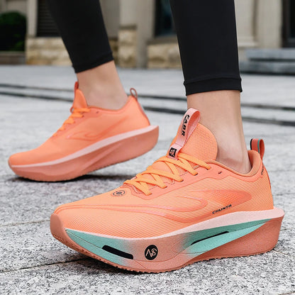 Mens Running Shoes 2025 New Professional Cushioned Breathable Marathon Fashion Sports Training Kightweight Sneakers for Man