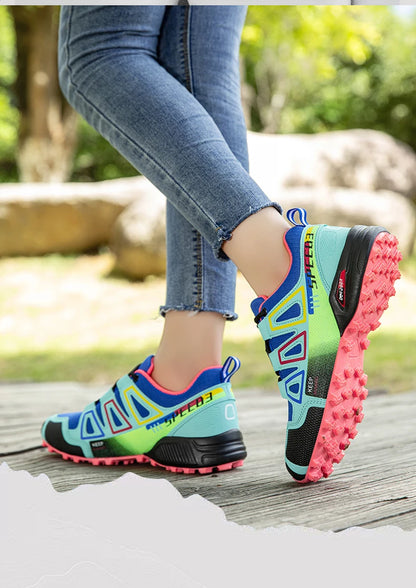 Men's Hiking Shoes Outdoor Sports Lace-Up Hiking Shoes Women's Hiking Sports Non-slip Hunting Tactical Sports Shoes