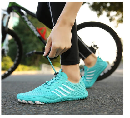 Herren Damen Wasserschuhe Aqua-Schuhe Drainage-Schuhe Strandsport Schwimmsandalen Schnelltrocknend Bootfahren Barfuß Tauchen Angeln Surfen Sneaker