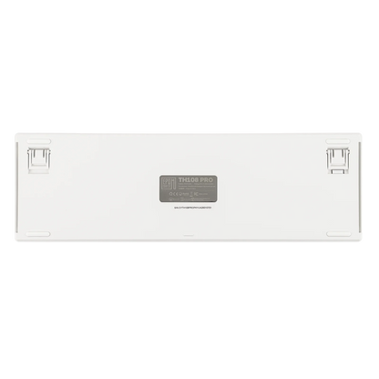 EPOMAKER TH108 PRO 100% Full-Sized Hot-Swap Wired/BT/2.4Ghz Wireless Mechanical Keyboard with Screen & Knob 10000mAh Battery