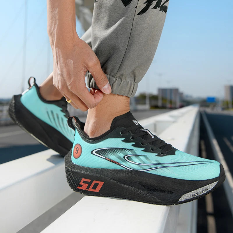 New Sports Shoes for Men&Women, Running Sneakers, Carbon Plate, Male Marathon Racing, Shock-absorbing, Athletics Training Shoes