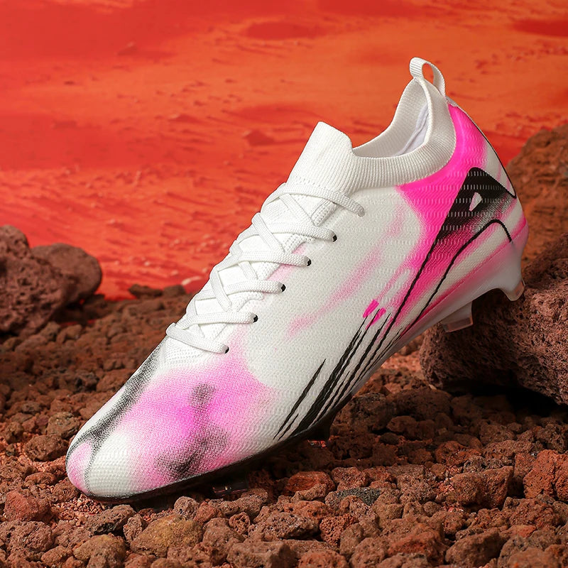 Herren-Fußballschuhe FG – rutschfeste Trainingsschuhe – Fußballschuhe mit langen Stollen – ultraleichte Outdoor-Schuhe – Dropshipping