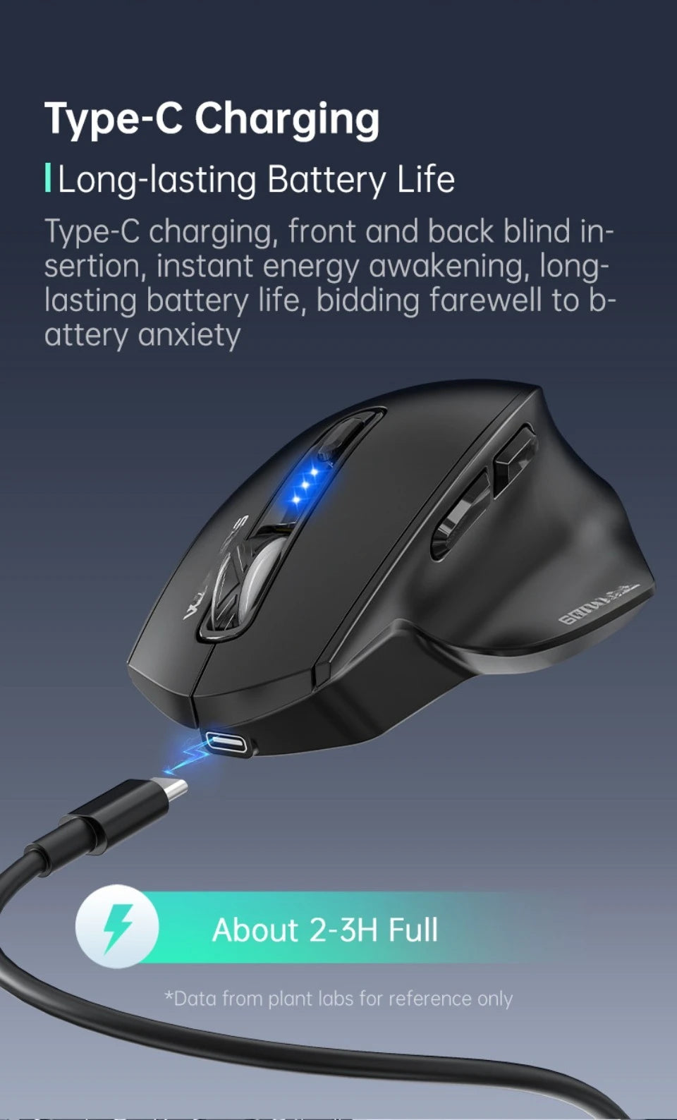 Káblová USB myš s RGB podsvietením, tichým ergonomickým dizajnom a nastaviteľným DPI pre stolný počítač, notebook, kanceláriu, gaming, domácnosť a každodennú prácu