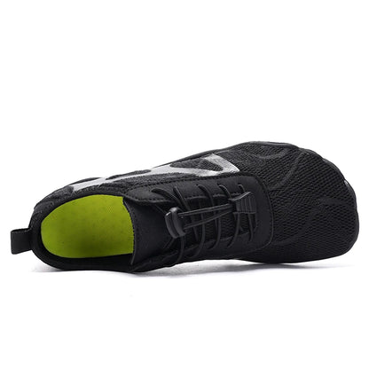 Unisex Wide Toe Barefoot Water Shoes Quick Dry Breathable Soft Sole Beach Aqua Shoes Lightweight Swimming Water Sports Sneakers