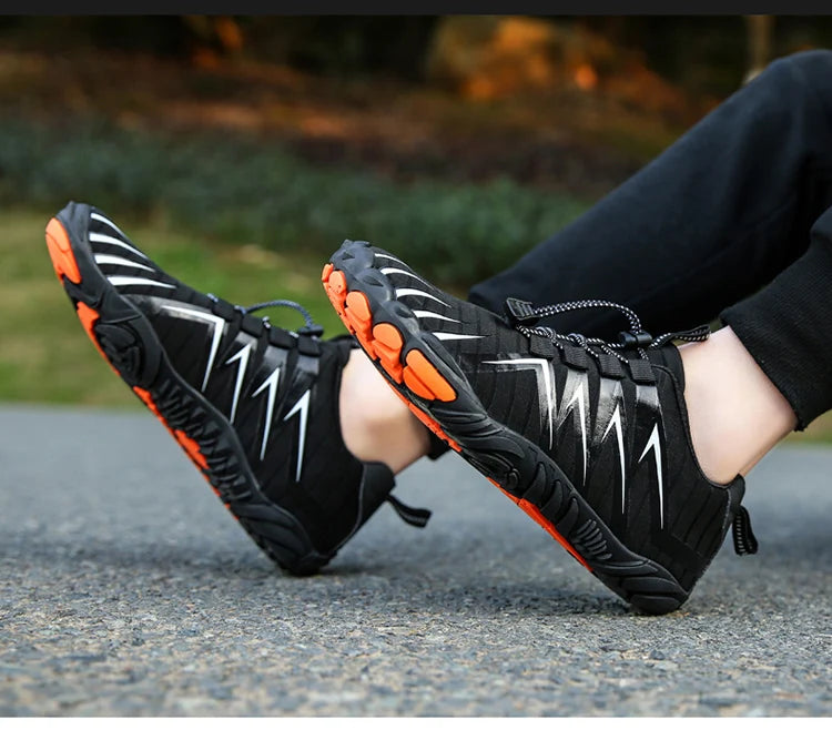 Men's Cross-Trainer | Barefoot & Minimalist Shoe | Zero Drop Sole | Wide Toe Box Aqua Shoes Five-finger Swimming Shoes