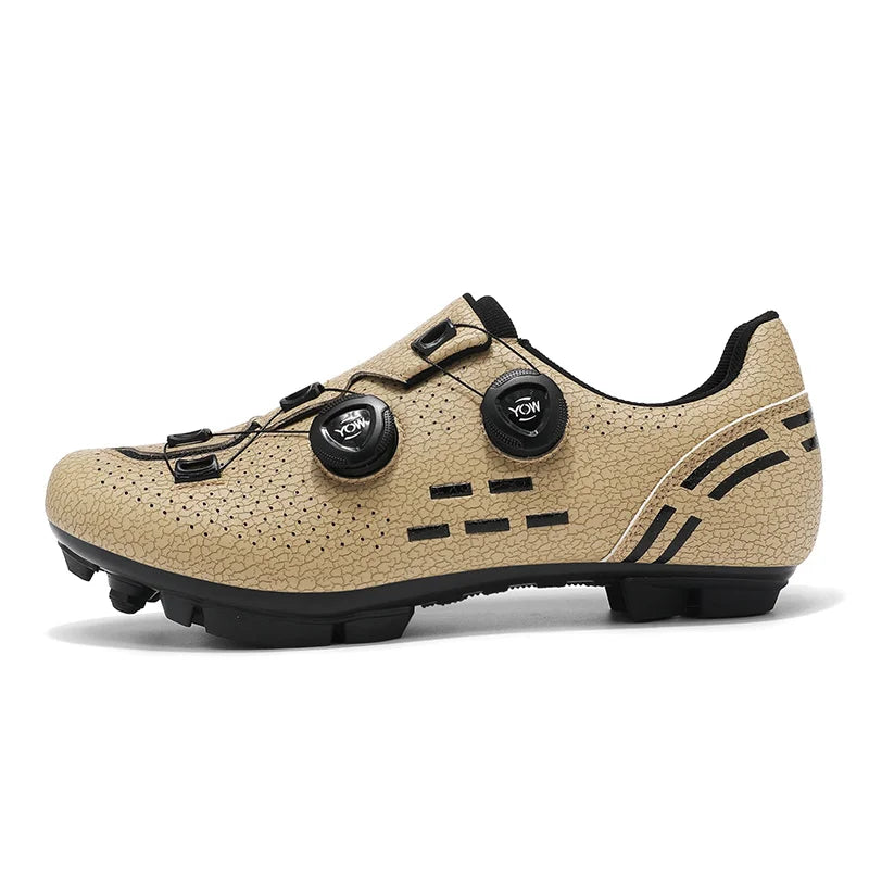Sapatos de ciclismo para homem: sapatos profissionais de BTT e SPD; sapatos de corrida de montanha; sapatos de ciclismo de estrada SPD para mulher