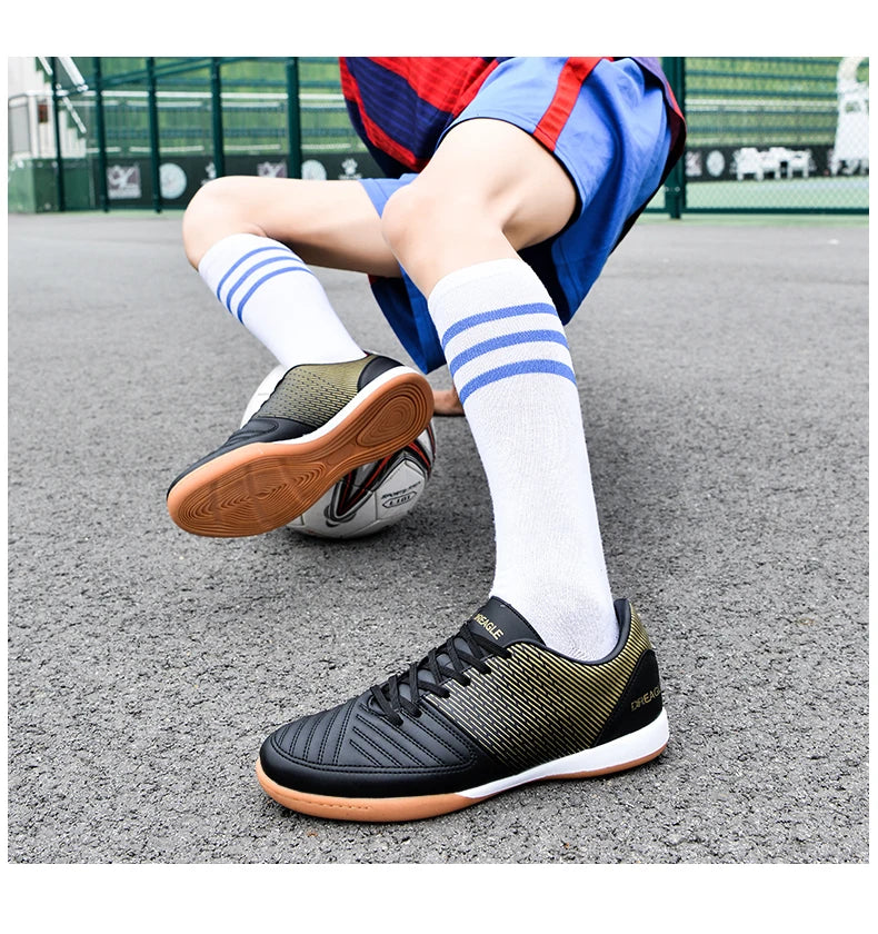 Ghete de fotbal de sală pentru bărbați, pantofi profesioniști de futsal, ghete de fotbal pentru bărbați antiderapante, ghete originale pentru terenuri dure, Chuteira Society Futebol