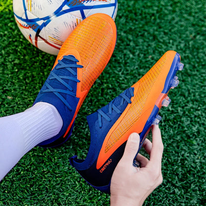 Botas de fútbol para hombre: botas de fútbol ligeras y transpirables, zapatillas de entrenamiento antideslizantes, zapatillas deportivas para actividades al aire libre