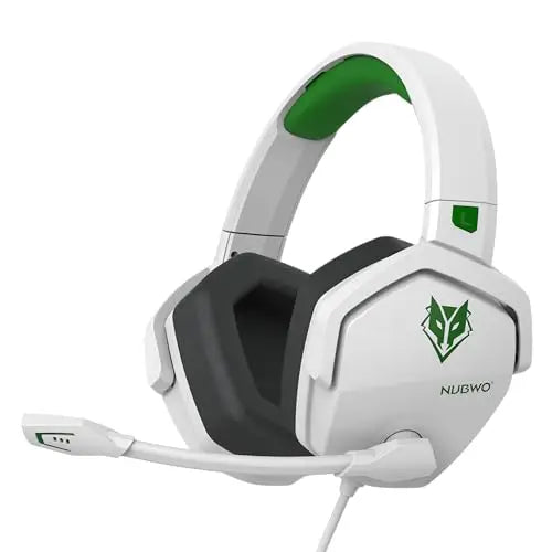 Casque de jeu NUBWO N16, design stéréo confortable, micro à réduction de bruit pour PS5, PS4, Xbox One, Switch, PC, ordinateur portable et Mac