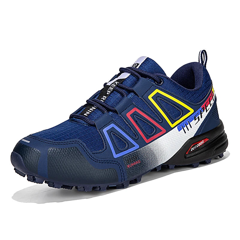 Men's Hiking Shoes Outdoor Sports Lace-Up Hiking Shoes Women's Hiking Sports Non-slip Hunting Tactical Sports Shoes