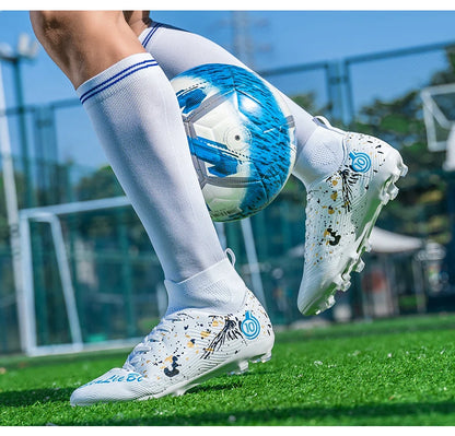 Men Professional Soccer Shoes Non-slip Football Boots Unisex Breathable Futsal Sports New Cleats Drop Shipping Ultralight