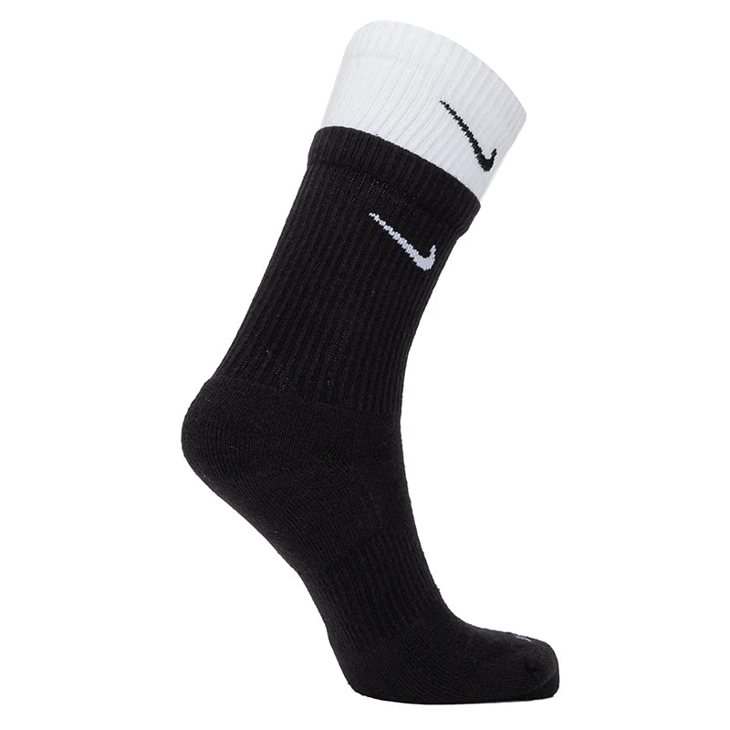 Nike-strumpor Herrstrumpor Damstrumpor Vardagsstrumpor Trendiga halvhöga strumpor för basket, löpning och träning Dd2795-011