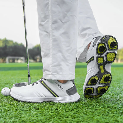 Waterproof Men Golf Shoes Professional Lightweight Golfer Footwear Outdoor Golfing Sport Trainers Athletic Sneakers Brand