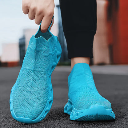 Heren sportschoenen Ultralichte modieuze instapschoenen voor dagelijks wandelen en joggen in de buitenlucht Ademende mesh Comfortabele casual schoenen voor heren
