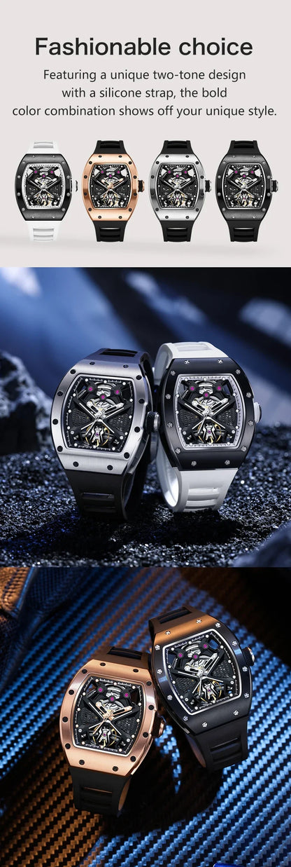 TAKE THE CHANCE Model 5 Automatic Movement RMI White Label High-end wristwatch Collector Gift for Watch Lover Gift