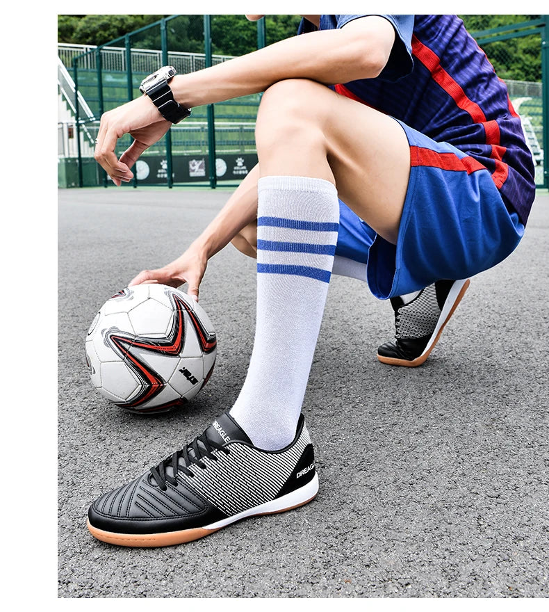 Ghete de fotbal de sală pentru bărbați, pantofi profesioniști de futsal, ghete de fotbal pentru bărbați antiderapante, ghete originale pentru terenuri dure, Chuteira Society Futebol