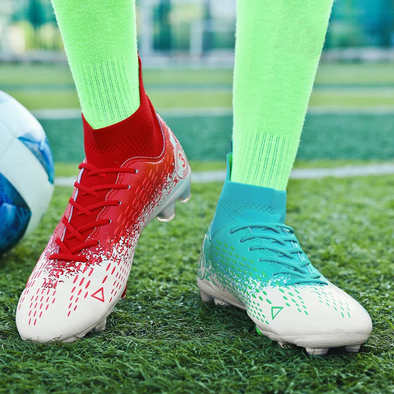 Größe 31–45: Herren-Fußballschuhe, Damen-Fußballschuhe, Kinder-Fußballschuhe, Trainingsschuhe, atmungsaktive Sportschuhe für Jugendliche